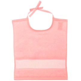 Rico Design Bib 30 x 34 cm Pink with Aida Edge for Embroidery, pink