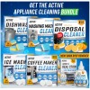 Washing Machine Cleaner Descaler 24 Pack - Deep Cleaning Tablets
