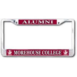 OSCS Morehouse College (Maroon Tigers) Alumni Metal License Plate Frame
