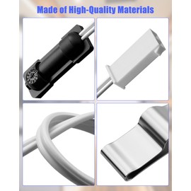 PNYZIK Kit de sensor de termistor para refrigerador Norcold RV modelos N621 N821 N841 N611 N641 N811 con clip de montaje reemplazar 629409