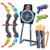 SpringFlower 2 Bow and Arrow Sets with LED Light-up,2 Foam