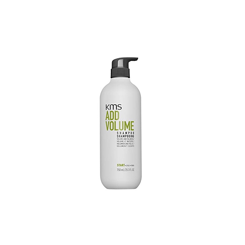 KMS AddVolume Shampoo, For Fine Hair, Boosts Volume & Thickness,