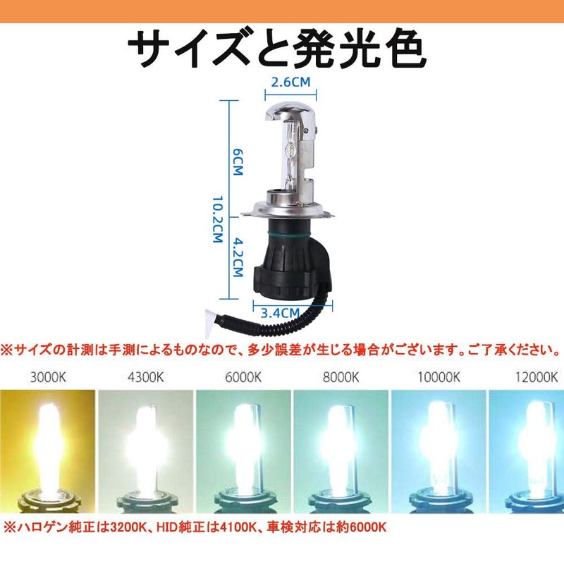 KYOUDEN Replacement HID Bulb H4 Hi/Lo Sliding Type HID Burner
