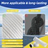 SDLTHR White Nylon Rope 1/4inch 100ft Braided Multi-Purpose Ropes for