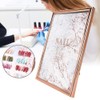 Large Area Magnetic Suction Nail Tip Display Board, Durable and