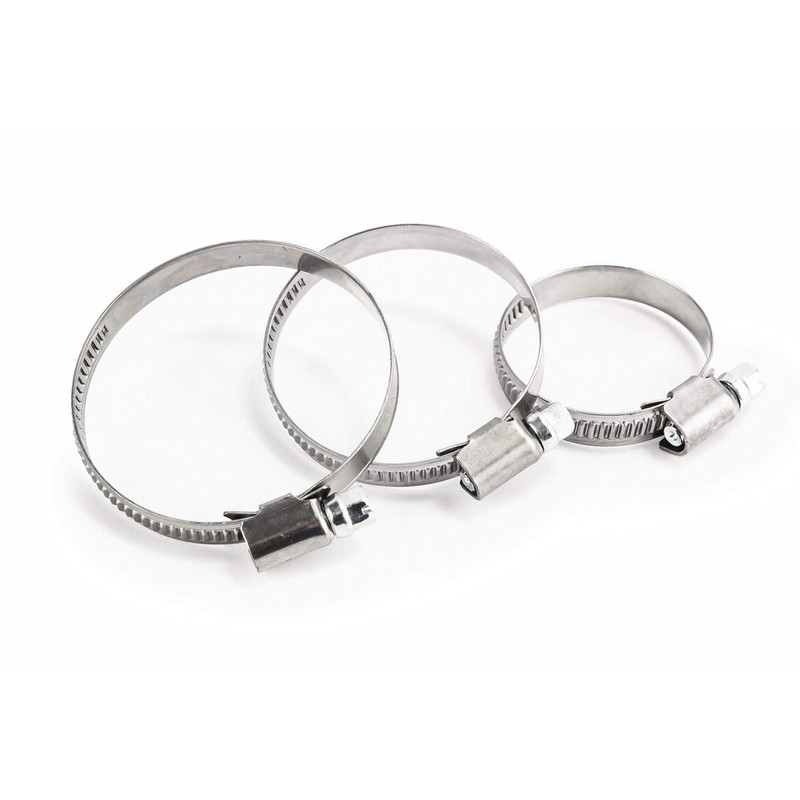 Worm Drive 90-110mm Hose Pipe Clamps Clip Stainless Steel (Pack