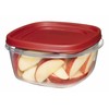 Rubbermaid Easy Find Lids Food Storage Container, 5 Cup, Racer
