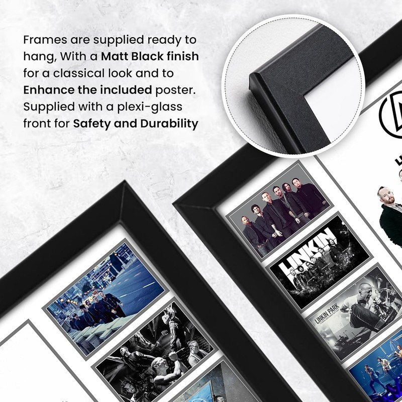 Linkin Park Signed Poster Print - Limited Edition Autograph Fan