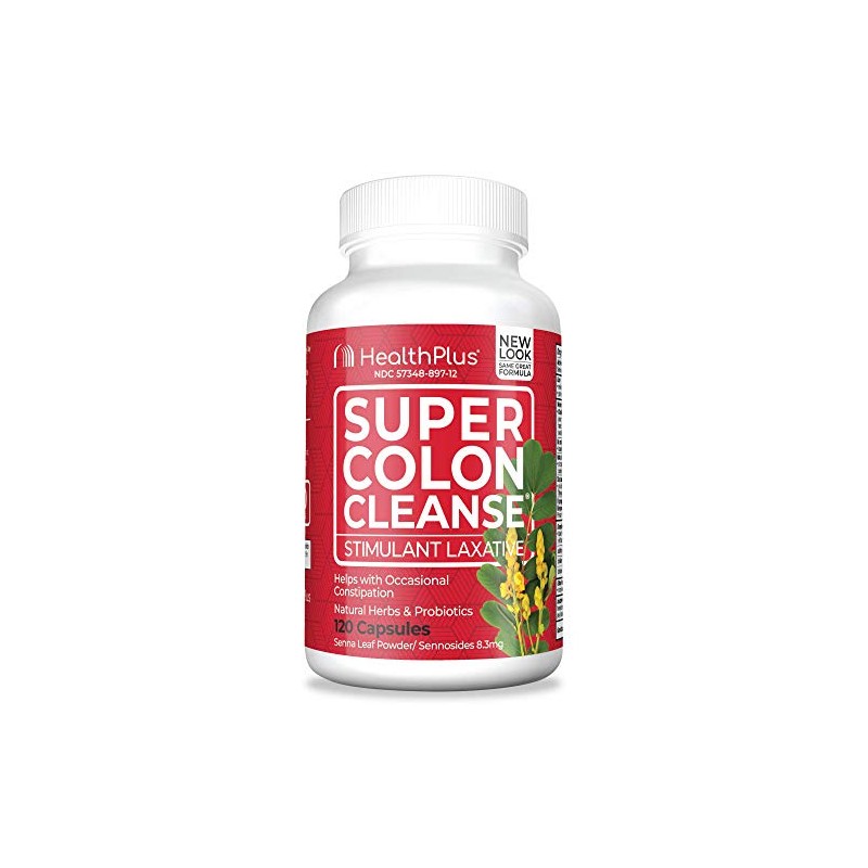 Health Plus 10 Day Super Colon Cleanse -Detox -Laxative |