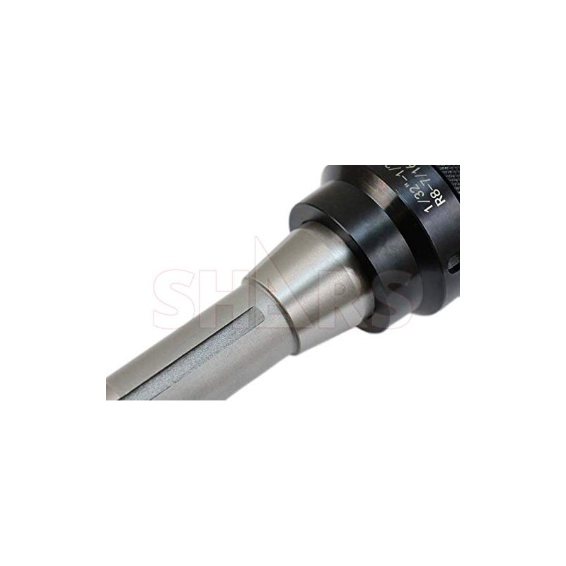 Shars 1/32-1/2" Classic Plus Keyless drill chuck with R8 Integral