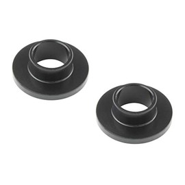 Posh Faith (ポッシュフェイス) Motorcycle Accessories M10-M8 Inner Diameter Conversion Aluminum Color, Black 901008-06