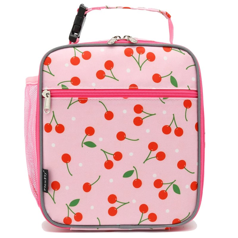 FlowFly Kids Lunch box Insulated Soft Bag Mini Cooler Back