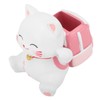 Cat Pen Holder Multipurpose Resin Innovative Cute Pencil Holder for