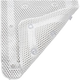 Ability Superstore Long Non-slip Bath Mat with Pillow 49 x 14 inch