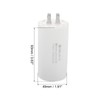 PATIKIL CBB60 50uF Running Capacitor,2Pcs AC 450V 4 pins 50/60Hz