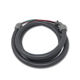 Halex 69126, Power AC, Non Metallic Liquid Tight, Conduit Whip, 1/2" x 6', 1 Per Pack, Gray