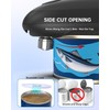 CIRCLE JOY Electric Can Opener, One-Touch Automatic Can Opening with
