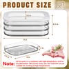Tioncy Deli Meat Container for Fridge Bacon Container for Refrigerator
