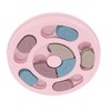 Pet Treat Puzzle Toy Interactive Prevent Slip Round Dog Slow