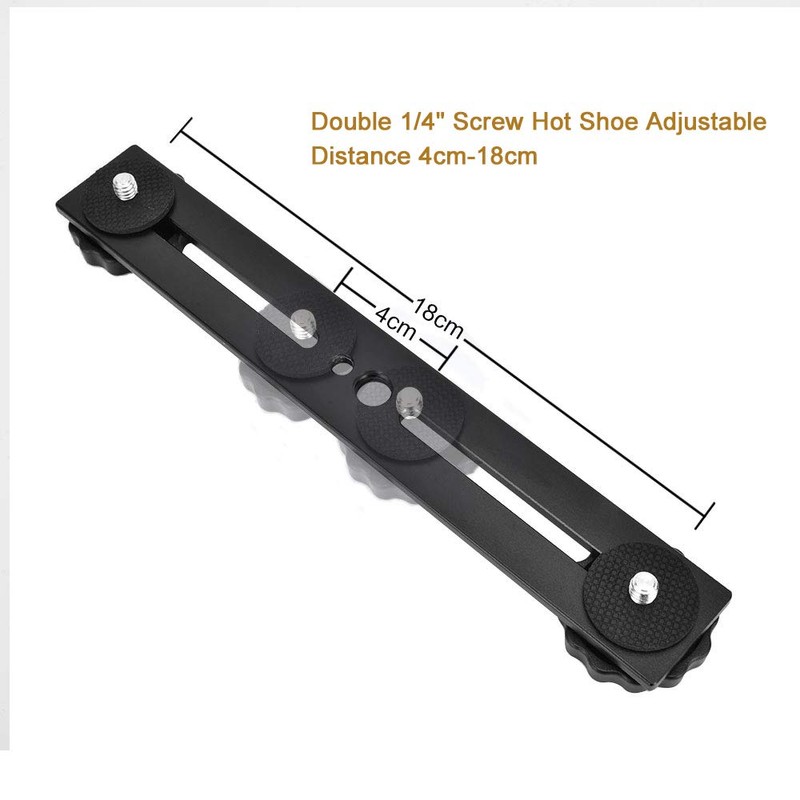 UTEBIT Dual DSLR Flash Camera Bracket – Pack of 2