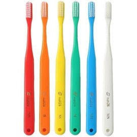 kurahooon 10pcs Oral Care Tuft 24 Toothbrush Small with kurahooon Cotton Set