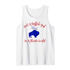Just a Buffalo Girl In a Florida World Tank Top