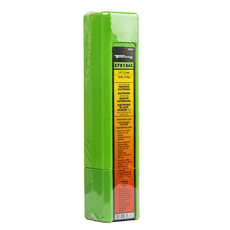 Forney 30684 E7018 AC Welding Rod, 1/8-Inch, 1-Pound