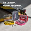 Geinxurn 83Pieces Impact Screwdriver Bits Set, Magnetic S2 Steel Phillips/Square