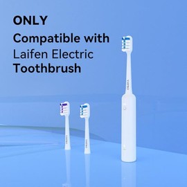 YMPBO- COMPATIBILIDAD: los cabezales de cepillo de dientes YMPBO son compatibles con los cepillos de dientes eléctricos Laifen. Su tamaño estándar facilita la instalación.