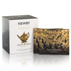 Newby Teas Silken Pyramiden English Breakfast Black Tea 38 g (1er Pack, insgesamt 15 Stück)