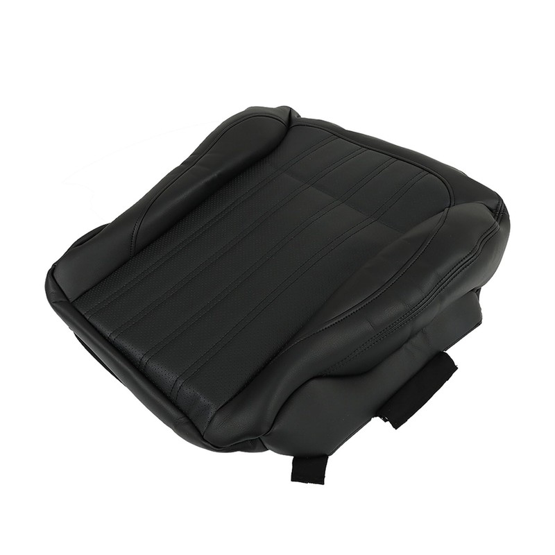 ANTUKO Driver Bottom Leather Seat Cover Black Replacement for 2013-2016