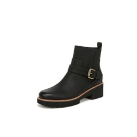 Naturalizer Womens Cabaret Moto Buckle Ankle Boot Black 10 W