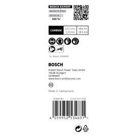 Bosch Professional 10 x Expert ‘Multi Material’ S 1156 XHM Reciprocating Saw Blade (for Cast Iron, Length 225 mm, Reciprocating Saw Accessories)