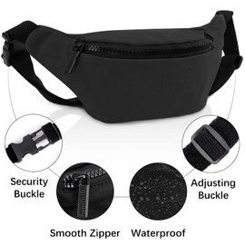 BieFuDan Fanny Pack for Kids,Adjustable Waist Bag for Kids Boys Girls,Cute Fashionable Waist Pack Children's Bum Bag,Sports Workout Traveling Running Carrying Phones Mini Bags (Grey)