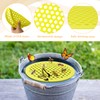 4 Pcs EVA Floating Bee Island, Bee Watering Station for