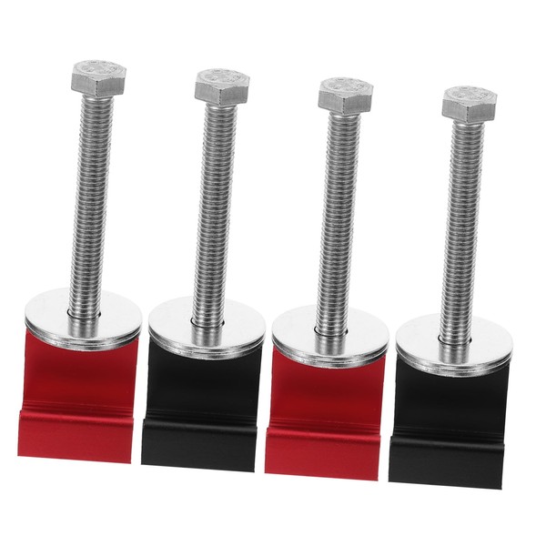 FELTECHELECTR 4pcs Truck Tool Box Clamps Kit Hooks for Secure