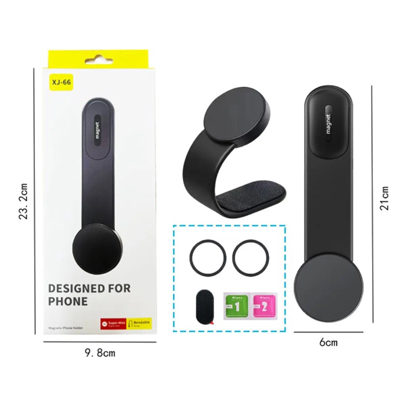 Magnético Soporte De Celular Para Coche Ajustable 360 Grados