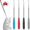 Hook Remover, Set of 4, Hook Releaser, Fishing Hook Accessories,