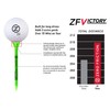 Zero Friction Victory 5-Prong Golf Tees (2-3/4 Inch, Green, Pack