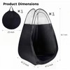 Large Spray Tan Tent Kit, Deluxe Pop Up Portable Professional
