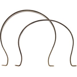 CALLARON Pack of 2 Stainless Steel Teapot Handles, Universal Replacement Handles, Removable Heat Resistant Handles for Teapots, Kettles, Ceramic Jugs and Ceramic Pots, Tea Kettle Replacement Parts