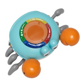 Crawling Crab Baby Toy, Tummy Time Toys Crab Have Early Education Learning Alphabets Color Numbers Shapes with Display Screen, Gifts for Infant Toddler Boy Girl 7 8 9 10 11 12 months 1-2 Year Old