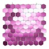 Panel Decorativo Shimmer 4d Hexagonal 80 Pzas