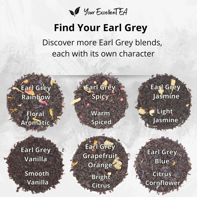 Earl Grey Loose Leaf Tea – Classic Bergamot Black Tea,