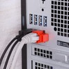 sourcing map Pack of 10 Port Blocker Locking RJ45 Port