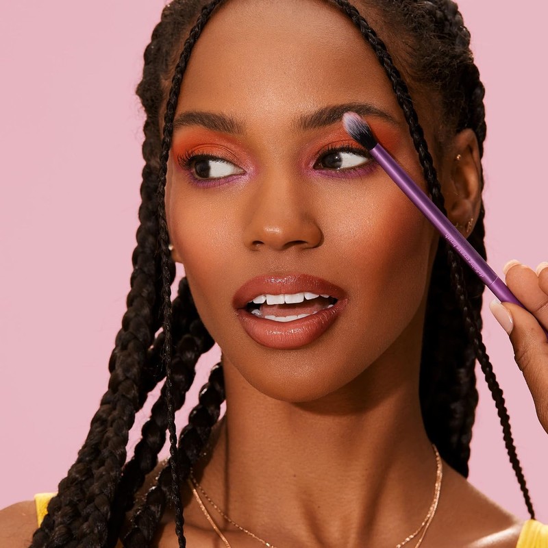 REAL TECHNIQUES, Everyday Eye Essentials, Set de Brochas para Maquillaje