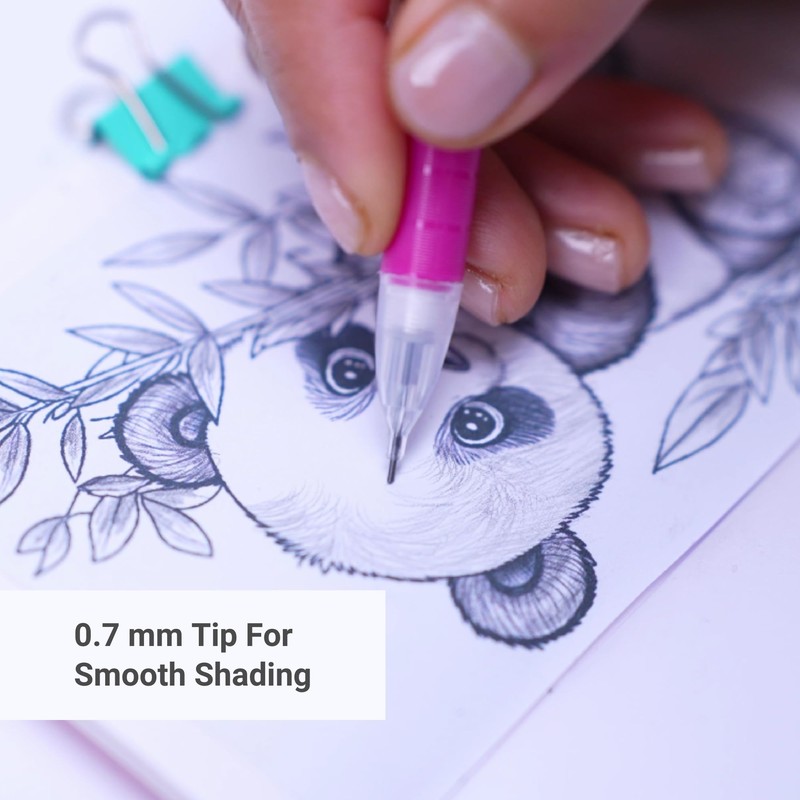 HAUSER TANGO Mechanical Pencil, 0.7 mm Lead, 24 Count