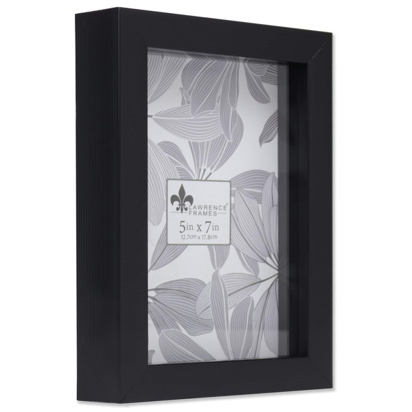 Lawrence Frames Shadow Box Frame, 5x7, Black - 785057