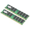 2Pcs Memory Module Desktop Computer DoubleSided 16Grain for AMD DDR