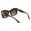 KARL LAGERFELD Girls' Sunglasses, braun gestreift
